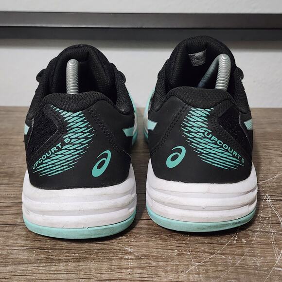 Asics Upcourt 5 Women's Athletic Volleyball Shoes Sneakers Size 10.5 Black - Picture 4 of 9